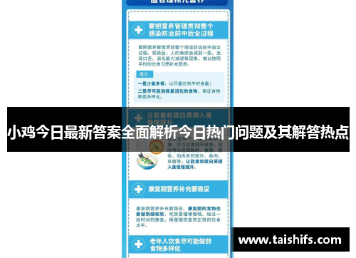 小鸡今日最新答案全面解析今日热门问题及其解答热点